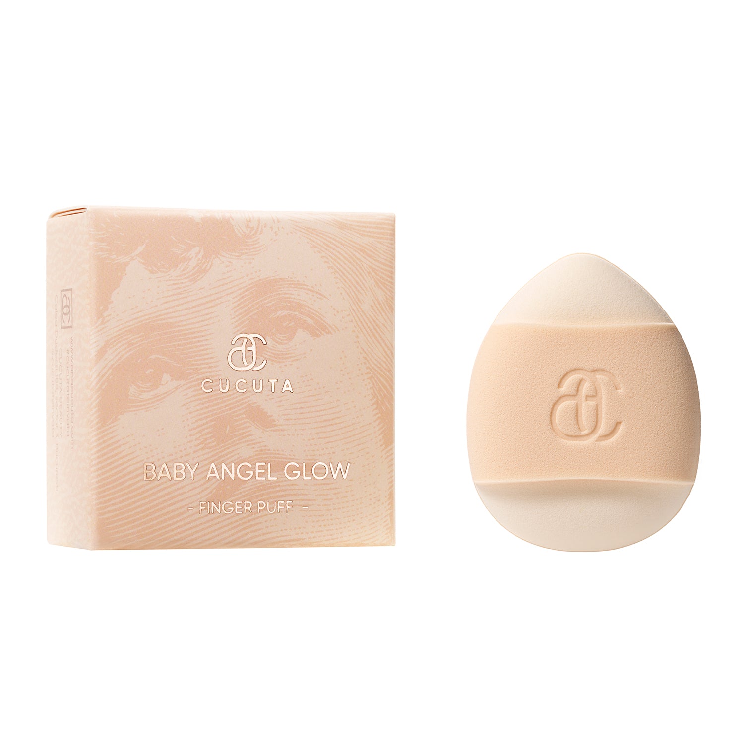 Mini buretel de machiaj - Baby Angel Glow -