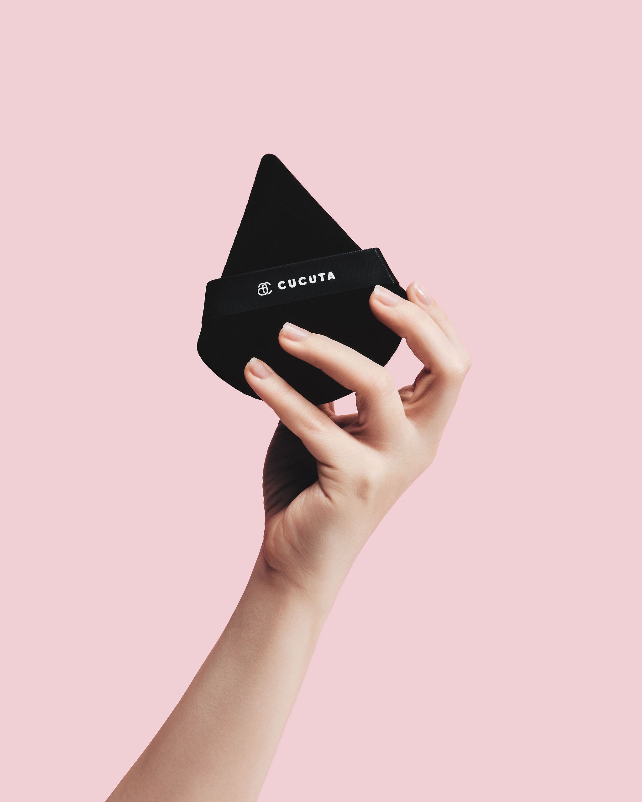 Buretel profesional pentru pudra- Fluffy Slice Powder Puff-
