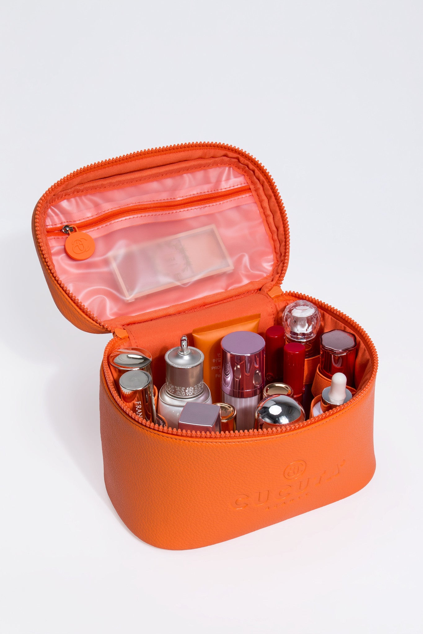 SMOOTHSKIN PUREFITWH-VANITYBAG-SAVANNAH… Orange Slay - Vanity Bag – CUCUTA Beauty